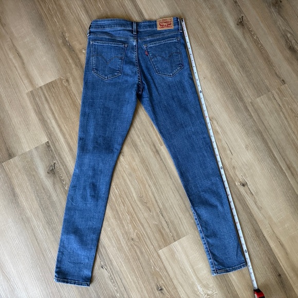 Levi’s 711 Mid Rise Skinny Jeans Size 27 - Picture 6 of 10